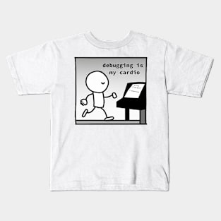 Debugging is my Cardio - Programmer T-Shirt Kids T-Shirt